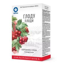 Боярышника плоды плоды, 4 г, фильтр-пакет, в пачке, в пачке, № 20; Виола ФФ