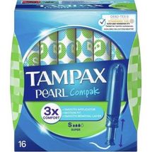 ТАМПОНЫ ГИГИЕНИЧЕСКИЕ TAMPAX compak super, с аппликатором, с аппликатором, № 16; Проктер энд Гэмбл Украина