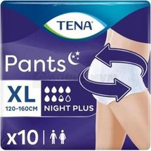 ПОДГУЗНИКИ ДЛЯ ВЗРОСЛЫХ TENA PANTS PLUS NIGHT extra large (xl), № 10; Эссити Украина