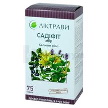 Садифит сбор, пачка, 75 г, с внутренним пакетом, с внутр. пакетом, № 1; ЗАО "Лектравы"