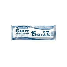 БИНТ ГИПСОВЫЙ "БЕЛОСНЕЖКА" 15 см х 2,7 м, № 1; Anji Sunlight Medical Product