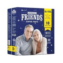 Подгузники-трусы для взрослых "FRIENDS" overnight, размер xl-xxl, разм. xl-xxl, № 10; Nobel Hygiene Pvt. Ltd