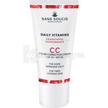 Sans Soucis (Сан Суси) Daily Vitamins СС крем для усталой кожи с гранатом SPF-20 30 мл; Инфарма Трейдинг Украина