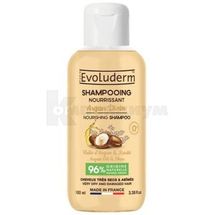 Шампунь тм "Evoluderm" с аргановым маслом, 100 мл, для сухих и поврежденных волос, д/сухих и поврежд. волос; С2J EVOLUDERM