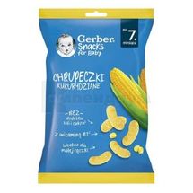 Gerber снеки кукурузные для детей 28 г, № 1; Нестле Украина