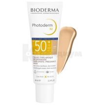 Фотодерм крем SPF 50+ 40 мл, светлый, светлый; Laboratoire Dermatologique Bioderma