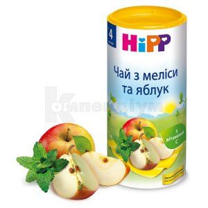 Хіпп чай з меліси та яблук (Hipp tea of lemon balm and apples)