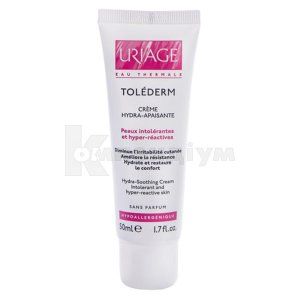 Урьяж Толедерм крем зволожуючий заспокійливий (Uriage Tolederm moisturizing soothing cream)