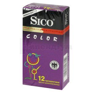 ПРЕЗЕРВАТИВИ "SICO COLOR"