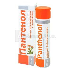 Шампунь з пантенолом для ламкого та пофарбованого волосся (Shampoo with panthenol)