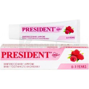 Зубна паста Президент бебі 0-3 (Toothpaste President baby 0-3)