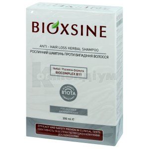 БІОКСІН ДЕРМАДЖЕН РОСЛИННИЙ ШАМПУНЬ ПРОТИ ВИПАДІННЯ ДЛЯ ЖИРНОГО ВОЛОССЯ