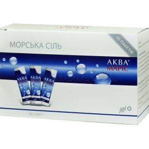 Аква маріс морська сіль (Aqua maris sea salt)