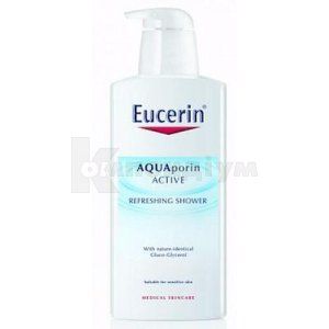 АКВАПорвн ЗВОЛОЖУЮЧИЙ ТА ОСВІЖАЮЧИЙ ГЕЛЬ ДЛЯ ДУШУ ТМ "EUCERIN"