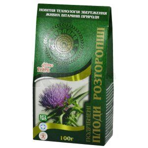 Плоди розторопші плямистої (Milk thistle fruits)