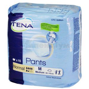 ПІДГУЗНИКИ ДЛЯ ДОРОСЛИХ "TENA PANTS NORMAL" ДЛЯ ЗАХИСТУ ПРИ НЕТРИМАННІ