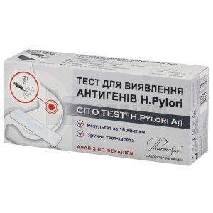 CITO TEST H.Pylori Ag ТЕСТ-СИСТЕМА ДЛЯ ВИЯВЛЕННЯ АНТИГЕНІВ H.Pylori