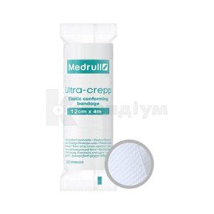 БИНТ МЕДИЧНИЙ ЕЛАСТИЧНО ФІКСУЮЧИЙ MEDRULL ULTRA-CREPP