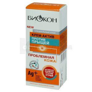 КРЕМ-АКТИВ ПРОТИ ПРИЩІВ серії "ПРОБЛЕМНА ШКІРА"