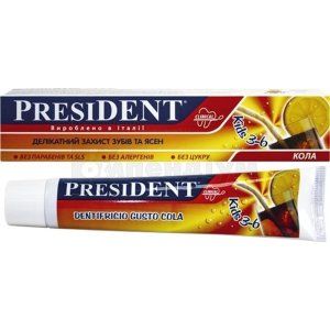 ЗУБНА ПАСТА "PRESIDENT CLINICAL" "KIDS" 3-6