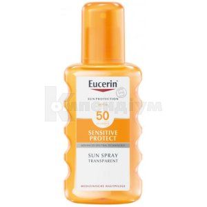 Еуцерин спрей сонцезахисний прозорий (Eucerin spray sunscreen transparent)