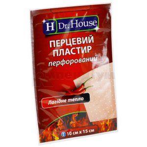 ПЛАСТИР ПЕРЦЕВИЙ "H Dr. House"