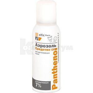 PANTHENOL АЕРОЗОЛЬ З ВІТАМІННИМ КОМПЛЕКСОМ A, E, F