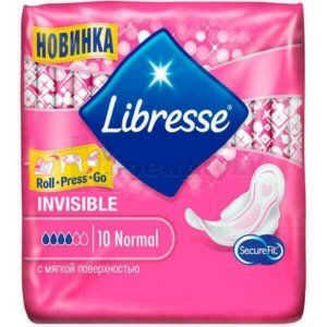 ПРОКЛАДКИ ГІГІЄНІЧНІ LIBRESSE INVISIBLE CLIP NORMAL