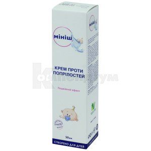 МІНІШ (MINISH DIAPER RASH CREAM (КРЕМ ДЛЯ ДІТЕЙ) ЗАСІБ КОСМЕТИЧНИЙ ДЛЯ ДОГЛЯДУ ЗА ПРОБЛЕМНОЮ ШКІРОЮ)