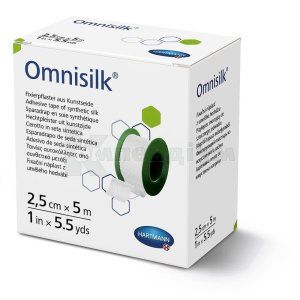 Пластир фіксуючий зі штучного шовку Omnisilk®