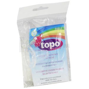 МУНДШТУК СИЛІКОНОВИЙ НА ПЛЯШКУ "TOPO buono"