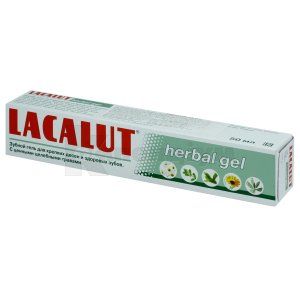 ЗУБНИЙ ГЕЛЬ LACALUT HERBAL GEL (ЛАКАЛУТ ГЕРБАЛ ГЕЛЬ)