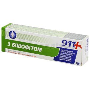 911 З Бішофітом Ваша Служба Порятунку гель-бальзам для тіла (911 With Bishofit Your Rescue Service gel-balsam for body)