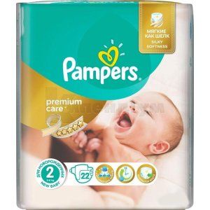 ПІДГУЗНИКИ ДИТЯЧІ PAMPERS PREMIUM CARE