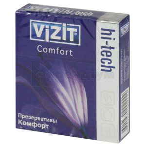 ПРЕЗЕРВАТИВИ ЛАТЕКСНІ "VIZIT"