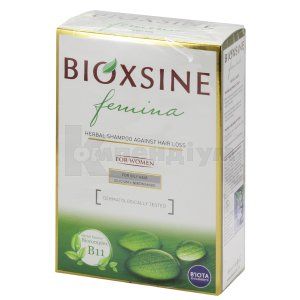 Біоскін феміна шампунь від випадіння для жирного волосся (Bioxsine femina hair loss vegetable shampoo)