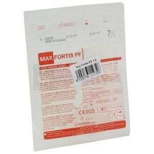 Рукавички хірургічні латексні стерильні Макс фортіс пф (Surgical latex sterile gloves Max fortis pf)