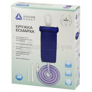 Кружка Есмарха КЕ Альпіна пласт (Esmarch's irrigator KE Alpina plast)