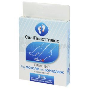 Пластир Саліпласт плюс (Patch Saliplast plus)