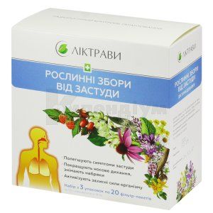 Рослинні збори від застуди (Herbal collection against cold)