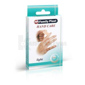 FAMILY PLAST НАБІР ПЛАСТИРІВ БАКТЕРИЦИДНИХ HAND CARE