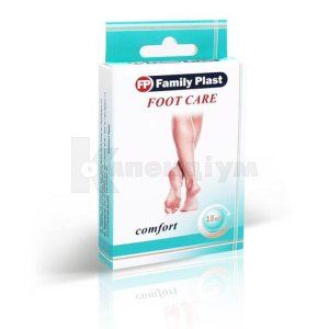 Фемілі пласт набір пластирів Фут кеа (Family plast set of patches Foot care)