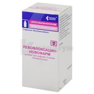 Левофлоксацин-Новофарм (Levofloxacin-Novofarm)