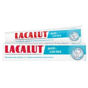 Лакалут анти-карієс зубна паста (Lacalut anti-caries toothpaste)