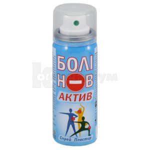 Болінов актив спрей пластир (Bolinov active spray patch)