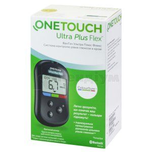 Глюкометр Ван тач ультра плюс флекс (Glucometer One touch ultra plus flex)