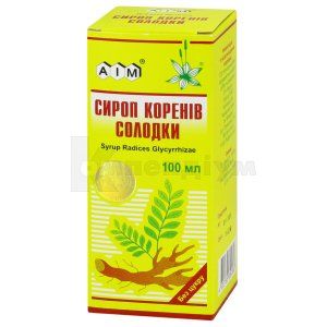 Сироп коріння солодки (Liquorice root syrup)