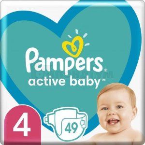 ПІДГУЗНИКИ ДИТЯЧІ PAMPERS ACTIVE BABY