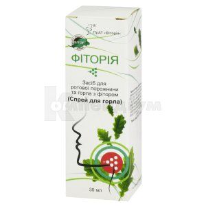 Фіторія спрей для горла (Fitoria larynx spray)