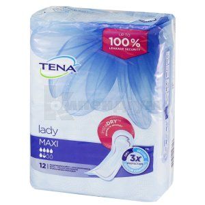 Прокладки урологічні Тена леді максі (Urological pads Tena lady maxi)